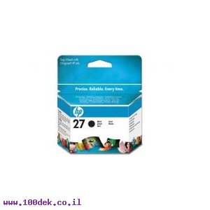 ראש דיו תחליפי  שחור 27  8727 HP