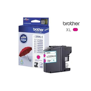 ראש דיו אדום מקורי Brother LC-225 M