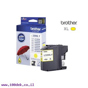ראש דיו צהוב מקורי Brother LC-225 Y