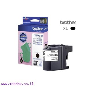 ראש דיו שחור מקורי Brother LC-227 BK