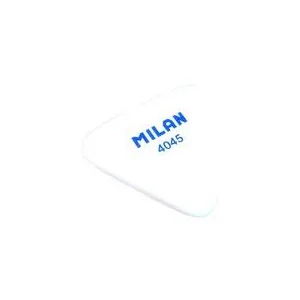 מחק פלסטי לבן MILAN דגם 4045 משולש