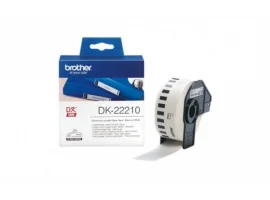 תמונה של מוצר גליל מדבקות Brother DK-22210, רוחב 29 מ"מ, אורך 30 מטר
