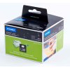 גליל מדבקות פלסטיק (שקוף חלבי) Dymo LW 99013 גודל 89x36 מ"מ - 260 מדבקות עם דבק רגיל