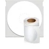גליל מדבקות נייר Dymo LW 14681 עגולות 57 מ"מ ל-CD/DVD - כמות 160 מדבקות עם דבק רגיל