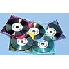 גליל מדבקות נייר Dymo LW 14681 עגולות 57 מ"מ ל-CD/DVD - כמות 160 מדבקות עם דבק רגיל