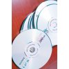 גליל מדבקות נייר Dymo LW 14681 עגולות 57 מ"מ ל-CD/DVD - כמות 160 מדבקות עם דבק רגיל