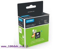תמונה של מוצר גליל מדבקות נייר Dymo LW 929120 גודל 25x25 מ"מ - 750 מדבקות ניתנות להסרה