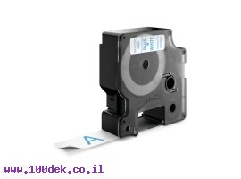 תמונה של מוצר סרט סימון ברוחב 19 מ"מ 45804 Dymo - כחול על רקע לבן