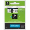 סרט סימון ברוחב 12 מ"מ 45013 Dymo - שחור על רקע לבן