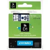 סרט סימון ברוחב 12 מ"מ 45014 Dymo - כחול על רקע לבן