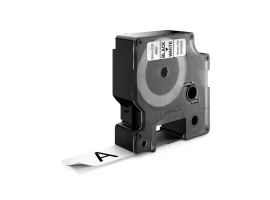 תמונה של מוצר סרט סימון ברוחב 19 מ"מ 45803 Dymo - שחור על רקע לבן