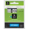 סרט סימון ברוחב 19 מ"מ 45803 Dymo - שחור על רקע לבן