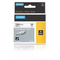  סרט שרוול מתכווץ 12 ממ 1.5 מטר צהוב דיימו