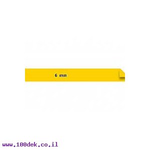 סרט שרוול מתכווץ 6 ממ 1.5 מטר לבן דיימו