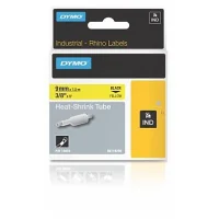  סרט שרוול מתכווץ 9 ממ 1.5 מטר צהוב  דיימו