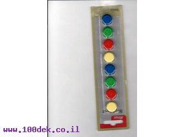 תמונה של מוצר  מגנטים בקוטר 20 ממ ללוח מחיק 8 יחידות