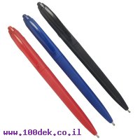 עט לחצן בסיס שמן COBRA F-333 - עובי 1.0 מ"מ - כחול