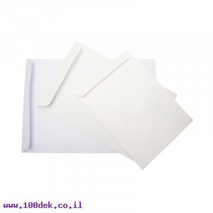 מעטפה לבנה 20x30 ס"מ - 100 יחידות