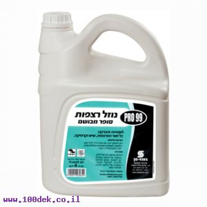 נוזל לשטיפת רצפות מבושם במיוחד - מיכל 4 ליטר