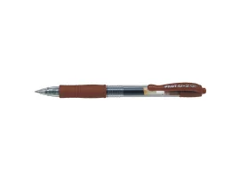 תמונה של מוצר עט ג'ל עם לחצן פיילוט Pilot G2 - חום 0.5 מ"מ