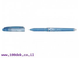תמונה של מוצר עט מחיק פיילוט Pilot FRIXION POINT - תכלת 0.5 מ"מ