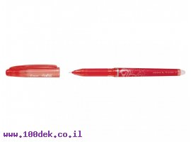תמונה של מוצר עט מחיק פיילוט Pilot FRIXION POINT - אדום 0.4 מ"מ