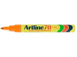 תמונה של מוצר טוש לא מחיק 70 Artline (ארטליין) ראש עגול - כתום
