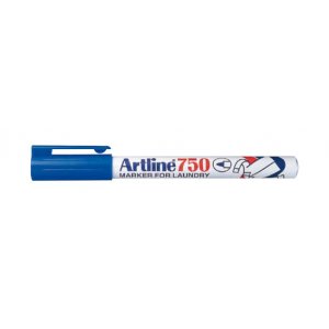 טוש לא מחיק עמיד בכביסה 750 Artline (ארטליין) - כחול