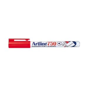 טוש לא מחיק עמיד בכביסה 750 Artline (ארטליין) - אדום
