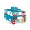 גליל מדבקות פלסטיק עמידות Dymo LW 1933083 גודל 25x25 מ"מ - 1700 מדבקות עם דבק תעשייתי