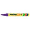 טוש לא מחיק 70 Artline (ארטליין) ראש עגול - סגול
