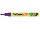 תמונה של מוצר טוש לא מחיק 70 Artline (ארטליין) ראש עגול - סגול