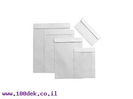 תמונה של מוצר מעטפה לבנה 18x25 ס"מ (עם חלון) - 100 יחידות