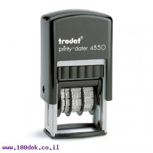 חותמת TRODAT תאריכון דגם 4850