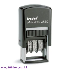 חותמת TRODAT תאריכון דגם 4850