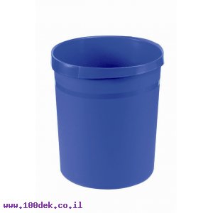 סל אשפה אטום - 18 ליטר, כחול