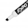 טוש מחיק Expo II - ראש שטוח, שחור