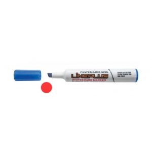טוש מחיק LinePlus - ראש שטוח, אדום