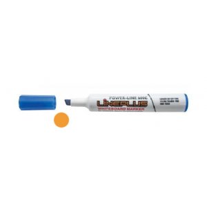 טוש מחיק LinePlus - ראש שטוח, כתום