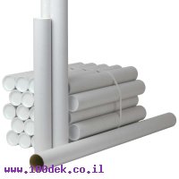 גליל קרטון קשיח, קוטר 4 ס"מ - אורך 60 ס"מ
