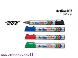 תמונה של מוצר טוש לא מחיק 107 Artline (ארטליין) - כחול