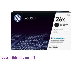 תמונה של מוצר טונר HP CF226X/26X שחור - מקורי