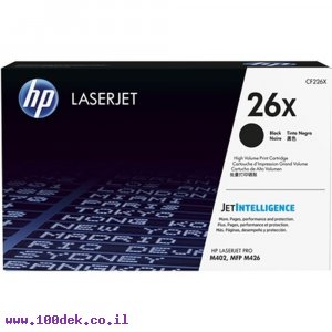 טונר HP CF226X/26X שחור - מקורי