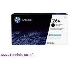 תמונה של מוצר טונר HP CF226A/26A שחור - מקורי