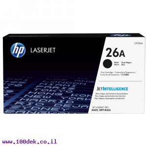 טונר HP CF226A/26A שחור - מקורי