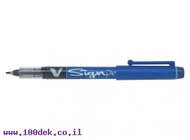 תמונה של מוצר עט ראש לבד פיילוט Pilot V-SIGNPEN - עובי 0.5 מ"מ