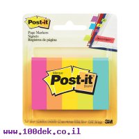 דגלון סימון Post-It -מארז 5 צבעים - נייר
