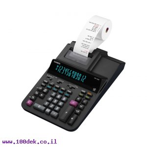 מכונת חישוב Casio DR-120R - שחור