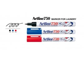 תמונה של מוצר טוש לא מחיק לכביסה 750 Artline (ארטליין)
