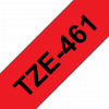 סרט סימון ברוחב 36 מ"מ Brother TZE-461 - שחור על רקע אדום